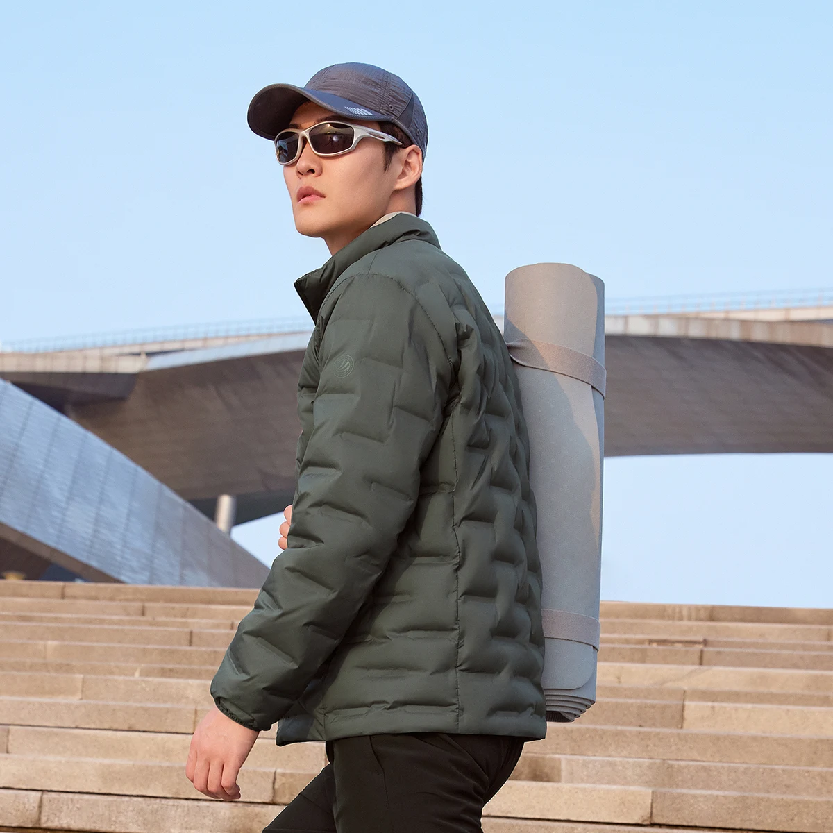 Пуховик BOSIDENG s для мужчин 90% гусиный пуховик воротник-стойка стандартная Тяжелая