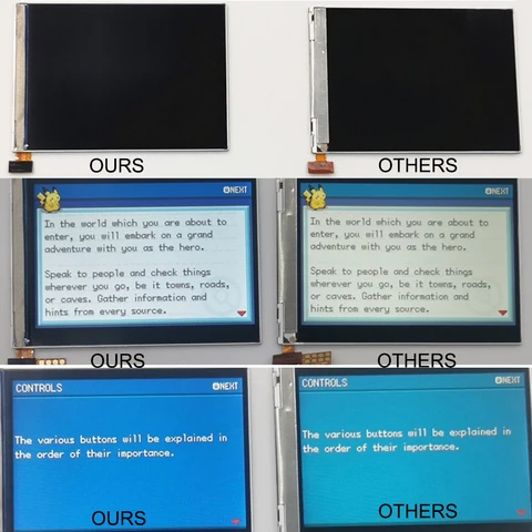 Мод экрана с подсветкой для GBC ЖК-дисплей для Game Boy, комплекты модов для цветного IPS-экрана, замена яркости и изменения цвета