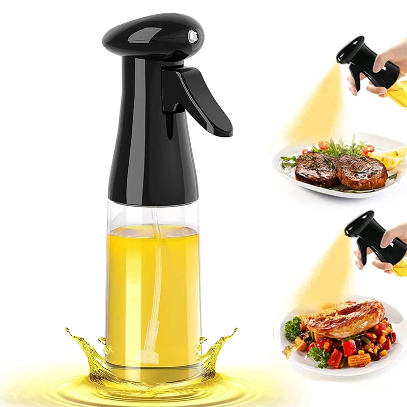 

Kitchen Oil Bottle 220ml Oil Spray Bottle Cooking Baking Vinegar Mist Sprayer Barbecue Spray Bottle Cooking Grilling Roasting