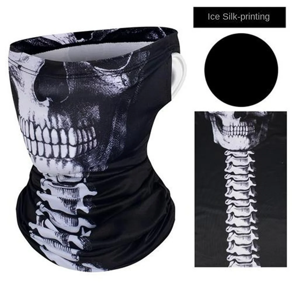 

Sunscreen Mask Ice Silk Ice Silk Sunscreen High Elasticity Mask Breathability Cycling Supplies Ear Scarf Running Scarf