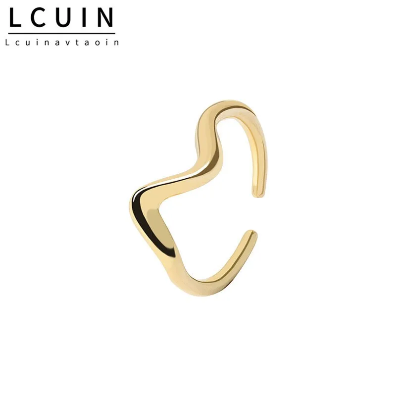 

Fashion Open Leaf Rings For Women Girls Rose Gold Resizable Plant Female Knuckle Ring Engagement Wedding Party Jewelry