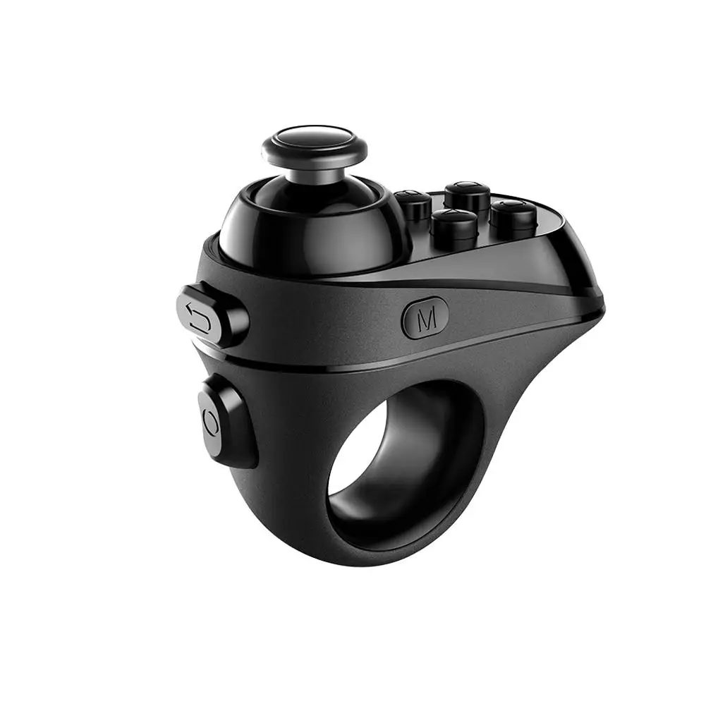 

Bluetooth 4.0 Rechargeable Wireless VR Remote Game Controller R1 Mini Ring Joystick Gamepad for Android 3D Glasses