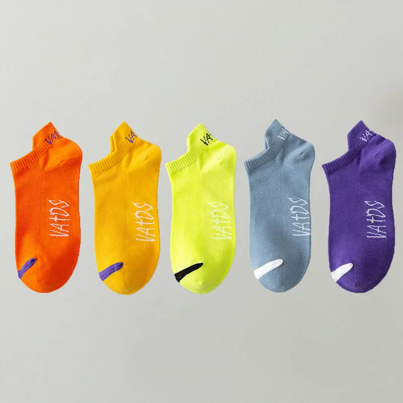 Мужские Дышащие Спортивные Носки С Низким Вырезом 5/10 Пар