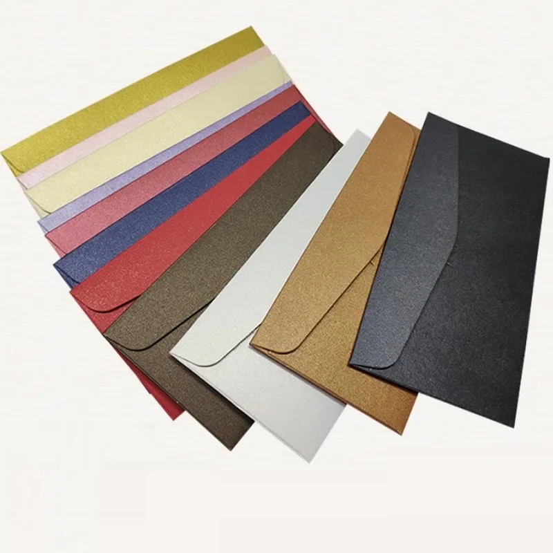 50 шт. 22*11 см г/кв. М цветные жемчужные бумажные конверты для деловых приглашений свадебных приглашений конверт 23x12 см