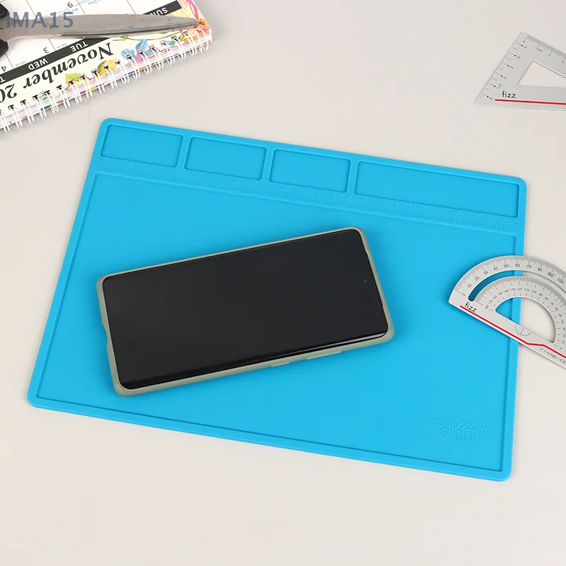 1 шт. ESD теплоизоляционный паяльный коврик для ремонта компьютера и телефона