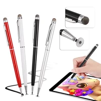 universal 2 in 1 stylus pen tablet drawing writing capacitive pencil for iphone android touch screen mobile stylus laptop pen