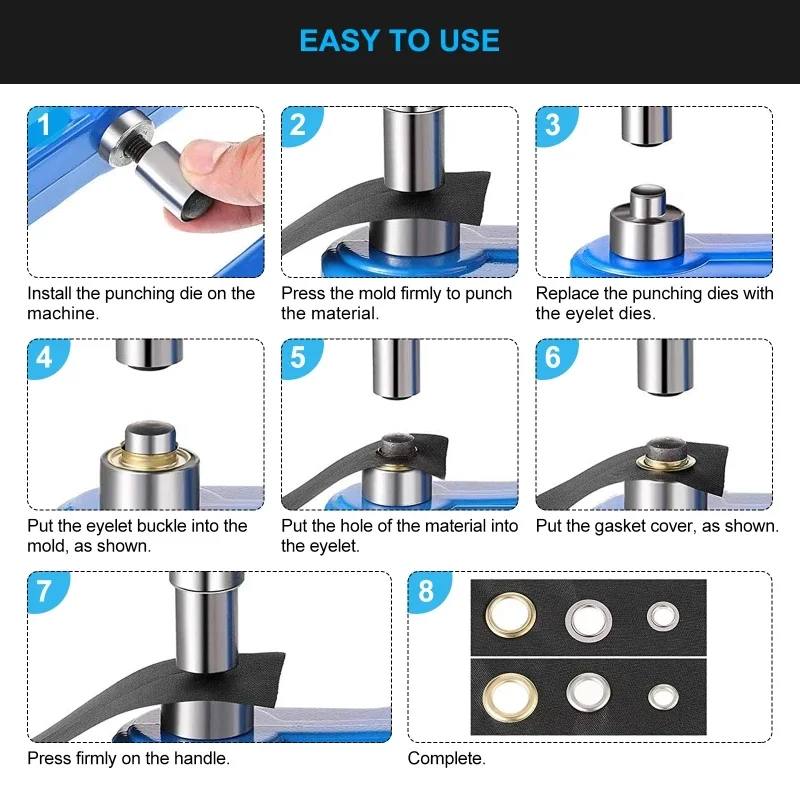 Ручная машина для установки кнопок ручная пресс-втулка инструменты петель