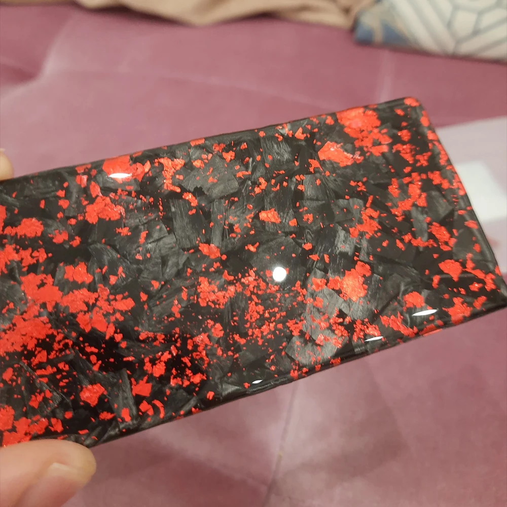 Кованое Кольцо дверного замка из углеродного волокна для Ford Mustang 2005-2009 круглая