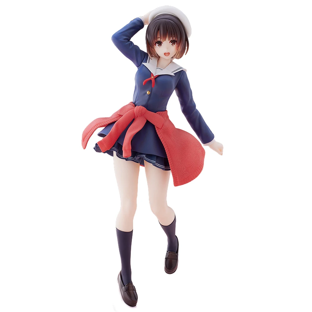 

Школьная форма Megumi Kato из аниме «как расти скучной девушке», ПВХ экшн-фигурка, Коллекционная модель, кукла, подарок
