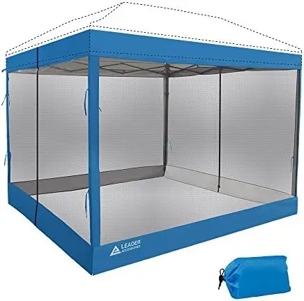 

Screen Zippered Panels for 10' x 10' (Tent Walls Only, Frame and Top Not Included) (Grey mesh )