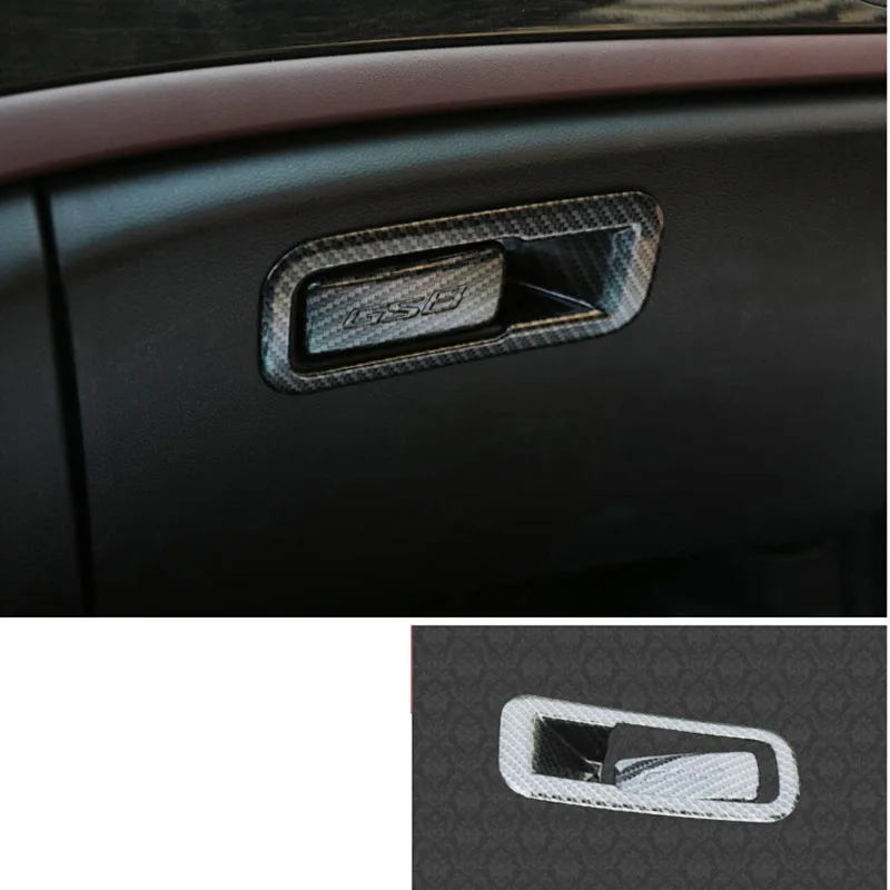 

carbon fiber for Trumpchi gac Gs8 Car Storage Switch Handle Panel Trims Interior Accessories Mouldings 2017 2018 2019 2020 2021