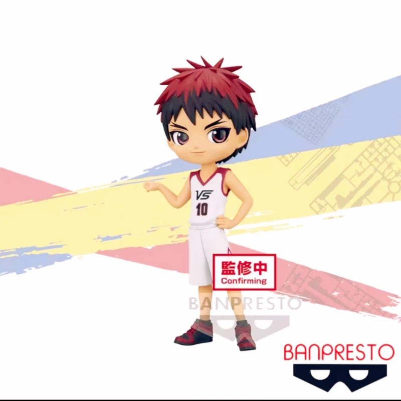 

BANDAI Q Posket Kuroko's Basketball Aomine Daiki Murasakibara Atsushi Cute Anime Action Figures Toys for Boys Girls Kids Gifts