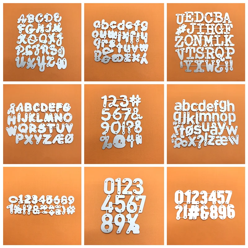 

26 Английских алфавитов, буквы, слова, металлические режущие штампы Трафаретный Скрапбукинг 2022, Новое поступление, ремесло, резак, тиснение д...