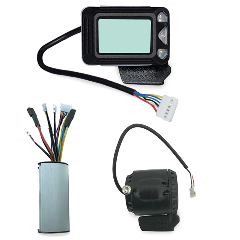 

Scooter Controller Brake Lcd Display 24V 250W Electric Scooter Controller Brushless Motor Electric Bicycle Accessory