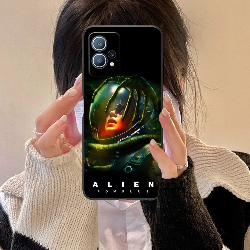 Крутой Чехол для мобильного телефона Alien Romulus Huawei P60 P50 P40 P30 P20 P10 P9 P8 Pro Lite Plus черный