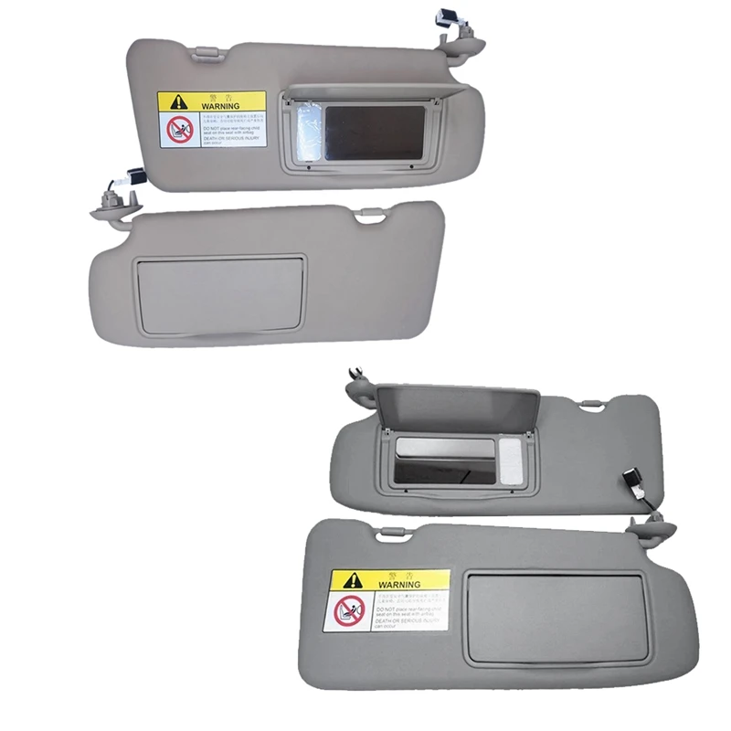 

1 пара солнцезащитных козырьков с зеркальными фотоэлементами для Honda CRV