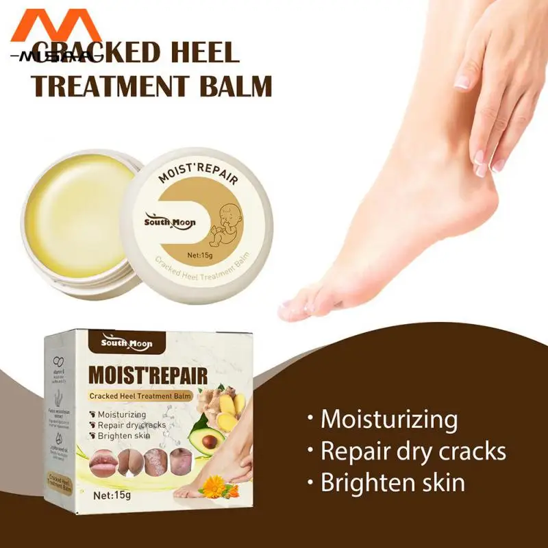 Heel Cracked Repair Ceramide Calendula Moisturizing Cream Removal Dead Skin Hand Feet Care