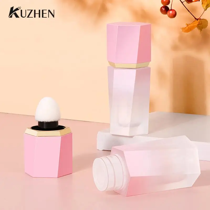 

7ML Plastic Lip Gloss Tubes DIY Lipstick Tubes Refillable Empty Cosmetic Container Travel Essentials Gradient Pink Makeup Tool