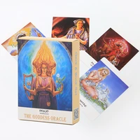the goddess oracle cards tarot deck entertainment card game for fate divination occult tarot card gmaes