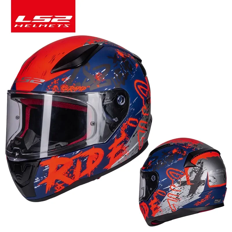 

LS2 Rapid motorcycle helmet casque moto casco ls2 ff353 capacete street racing helmets ECE Certification