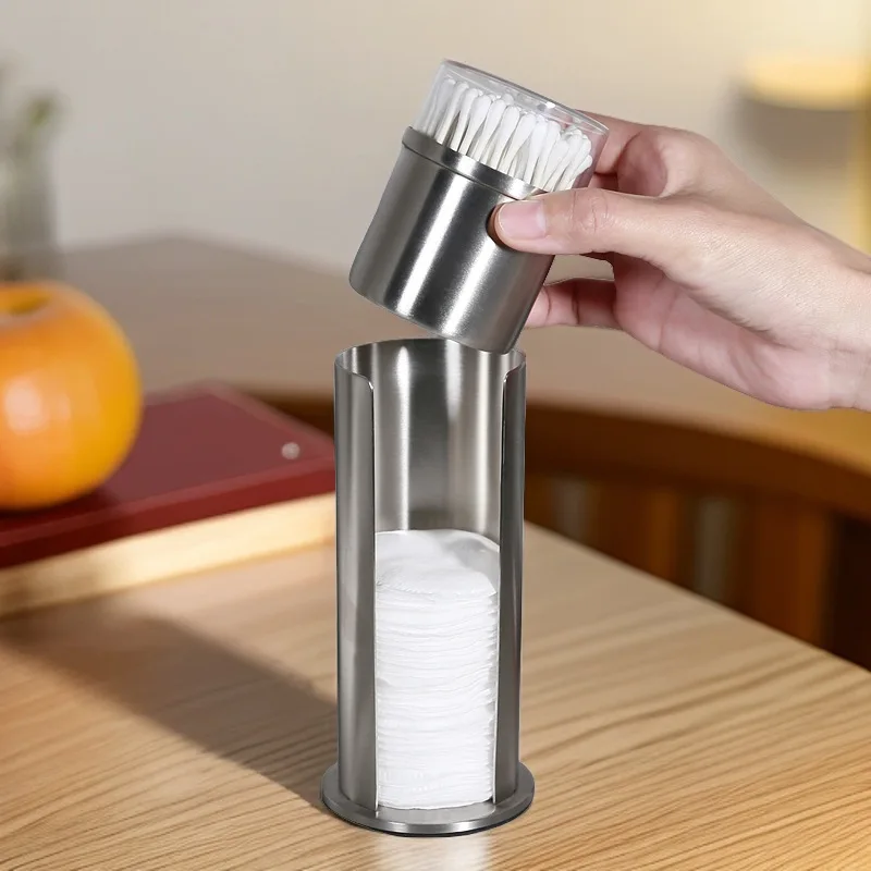 Органайзер Для Макияжа Из Нержавеющей Стали - Портативный Косметический