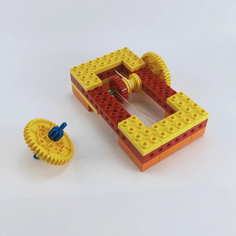 Большие строительные блоки спиннинговый верх учебные пособия аксессуары для