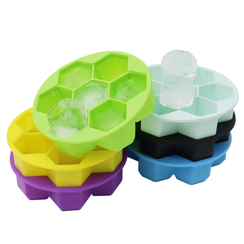 

Ice Mold Ice Cube Tray Silicone Whisky Ice Cube Molds BPA Free with Lid Molde Hielo Hielos Moldes Forma de Gelo Formas de Gelo