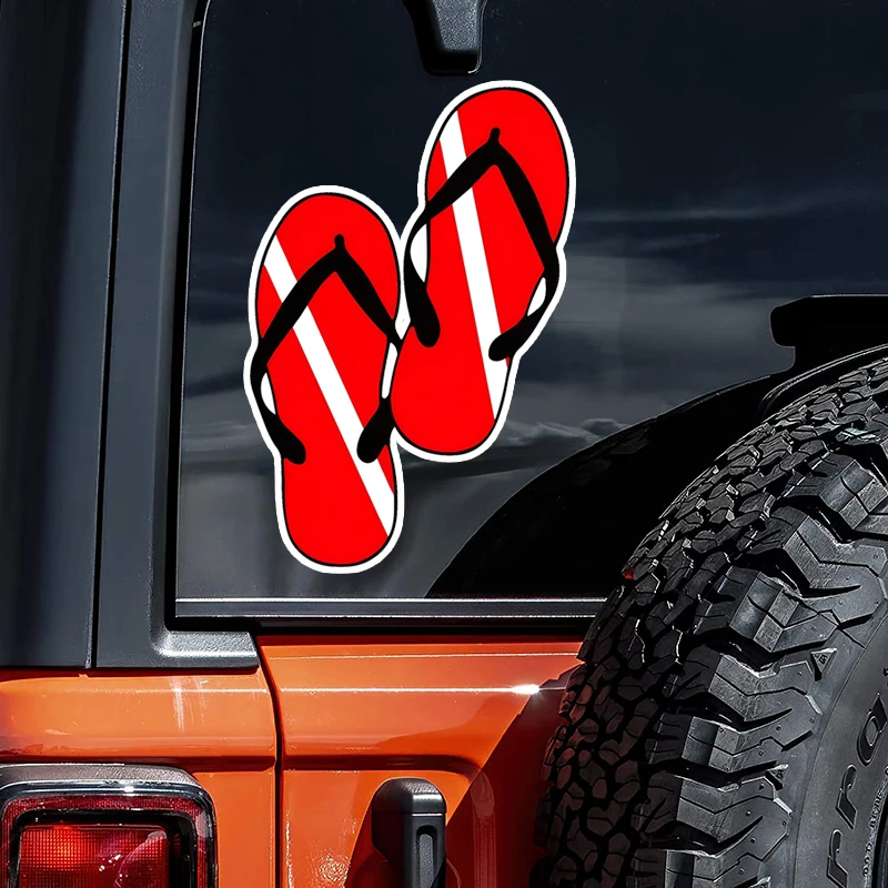 Модные Мультяшные шлепанцы DK08 # водонепроницаемые виниловые наклейки