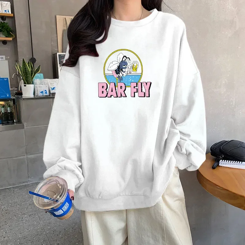 Рисунок 3 - Женский свитшот с мультяшным принтом в стиле Харадзюку