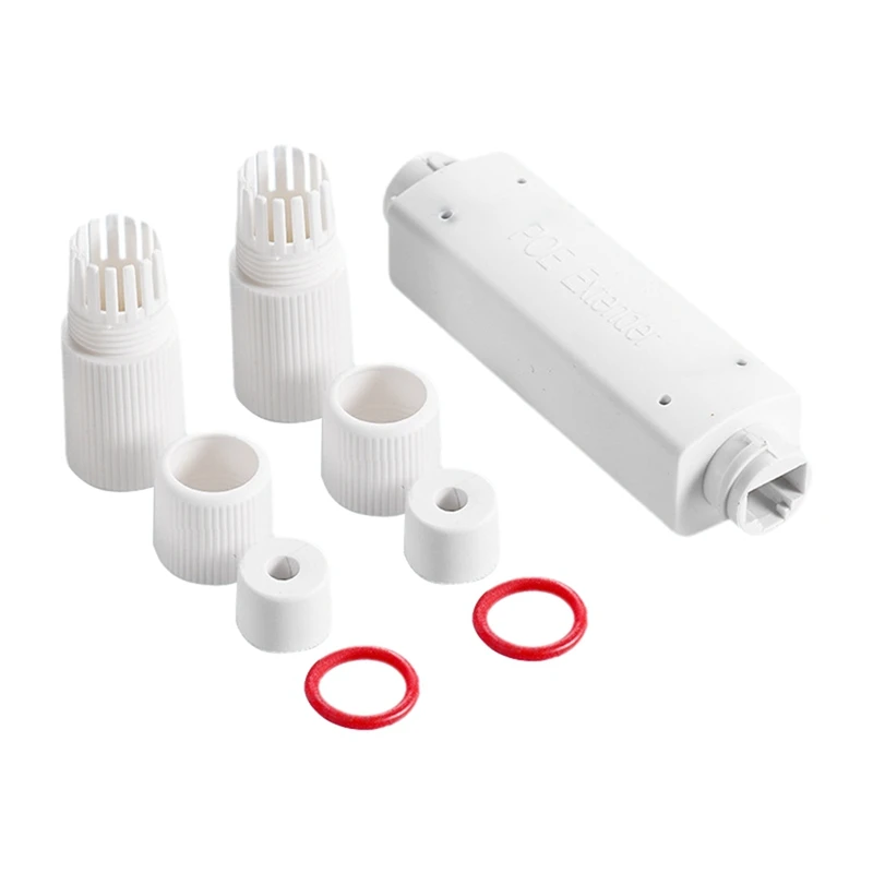 Водонепроницаемый повторитель POE удлинитель IP66 10/100 Мбит/с 500 м 48 В уличный для