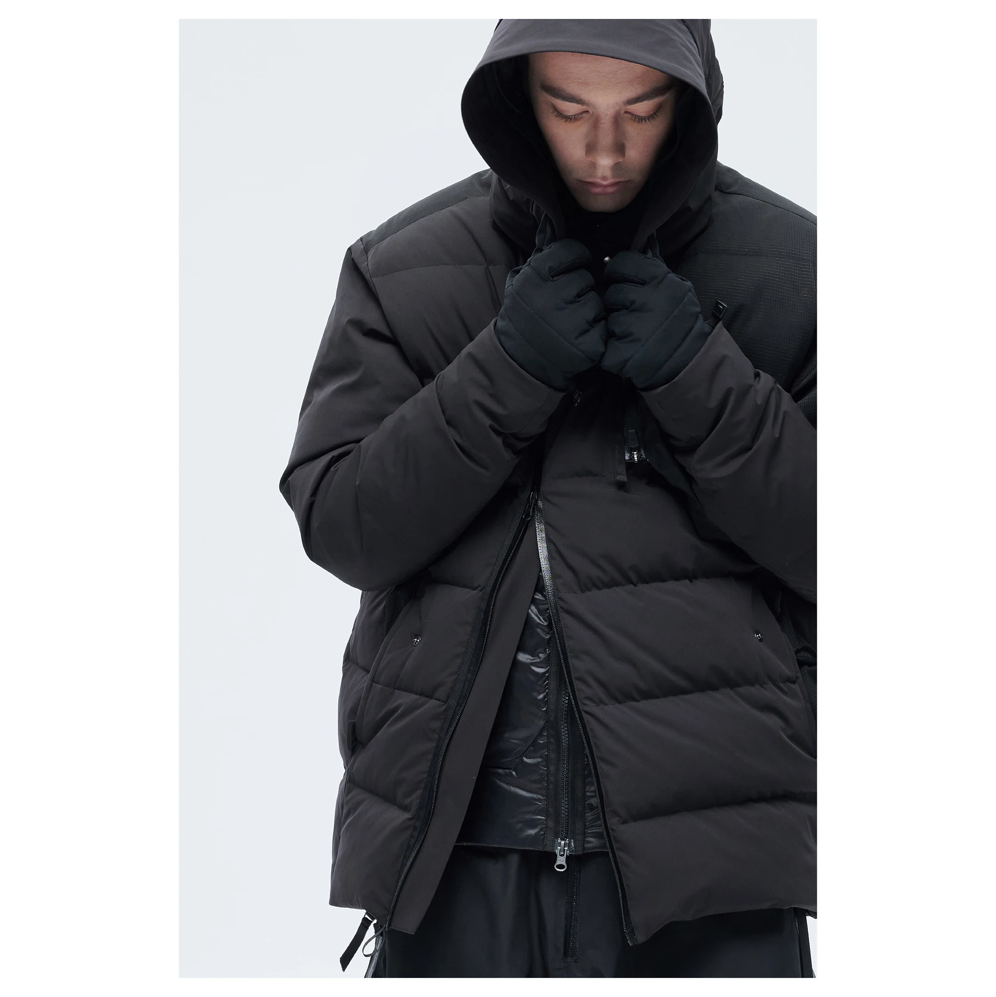 REINDEE LUSION 21AW URBAN OUTDOOR TECH COAT ALL-WEATHER MULTIFORM SKI DOWN JACKET TECHWEAR FASHION