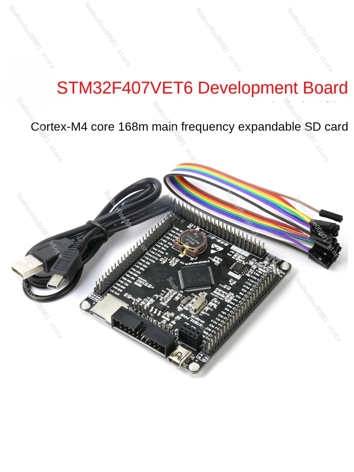 Макетная плата микроконтроллера STM32F407VET6 модуль встроенного программирования