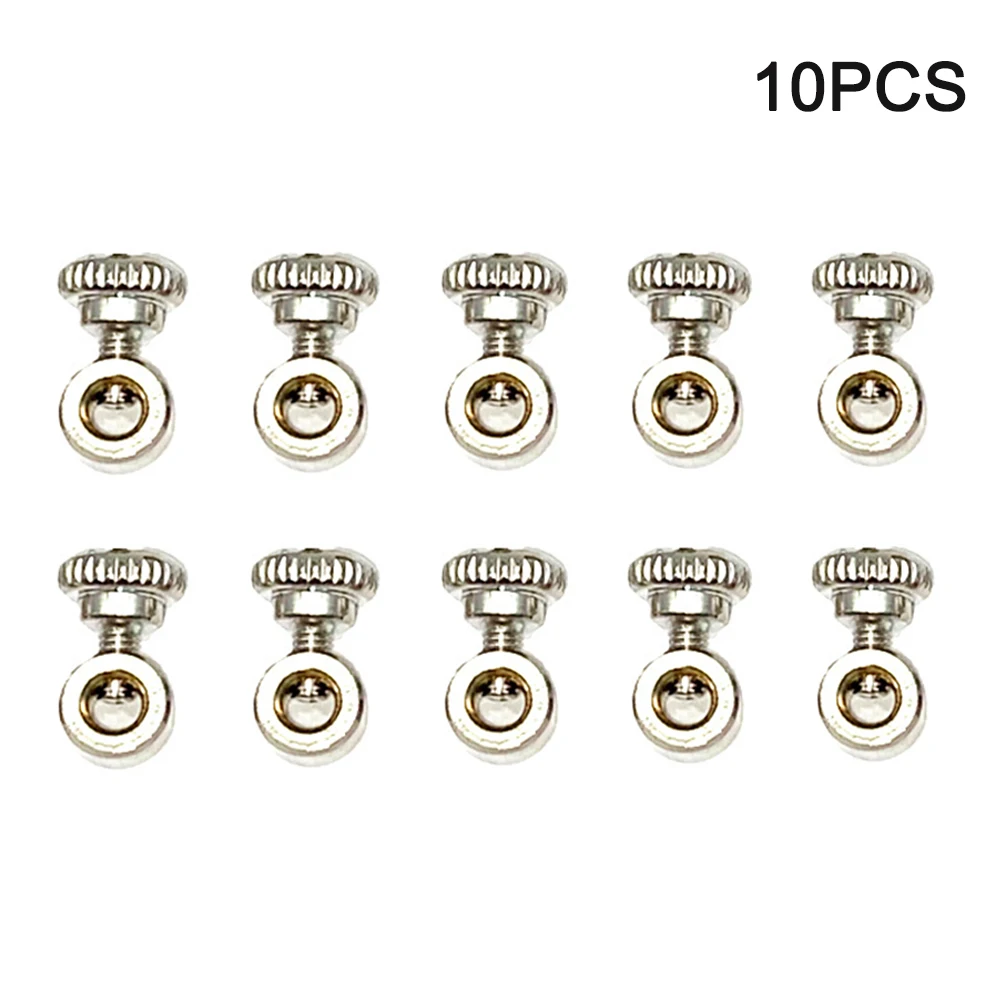 

10pcs/set Fitness Equipment Exercise Compact Fixing Wire Rope Clip Clamp Durable Gym Replacement Parts Home Stainless Steel