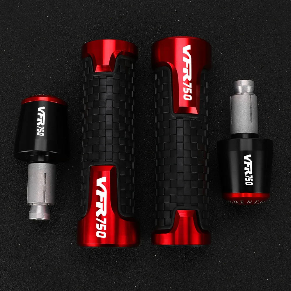 

Motorcycle Accessories FOR HONDA VFR 750 VFR750 RJ RL RC30 RC 30 1988-1993 22MM Aluminum Handlebar Grips Handle Bar Cap End Plug