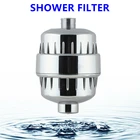 Высокопроизводительные 16-ступенчатые фильтры для воды и душа удаляют фторид хлора + соединитель фильтра тяжелых металлов, Сменный фильтр для душа