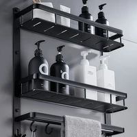 wall mounted bathroom shelves storage over toilet organizer basket shower shelves shampoo holder estanterias toilet organizer