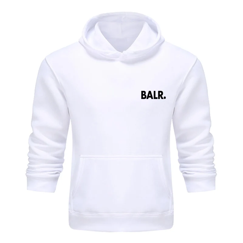 

BALR New Men's Clothing Sweatshirt Hoodie Women's Pullover Top Autumn Designer Hoodies Sweatshirt Color Grey Black Red