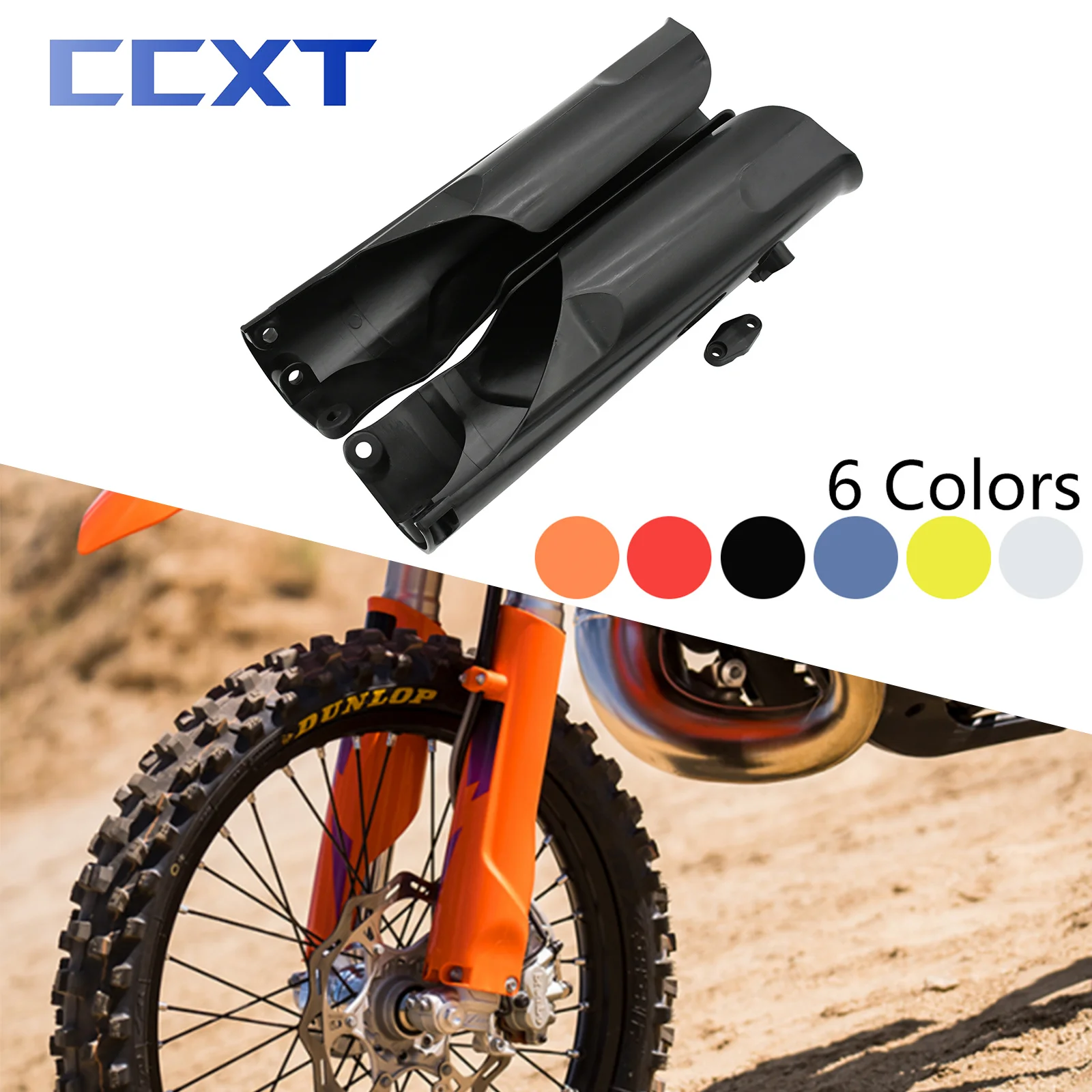 Защитный чехол для вилки мотоцикла амортизатор KTM SX SXF XC XCF XCW XCFW EXC EXCF 125-500 2016-2023 2024