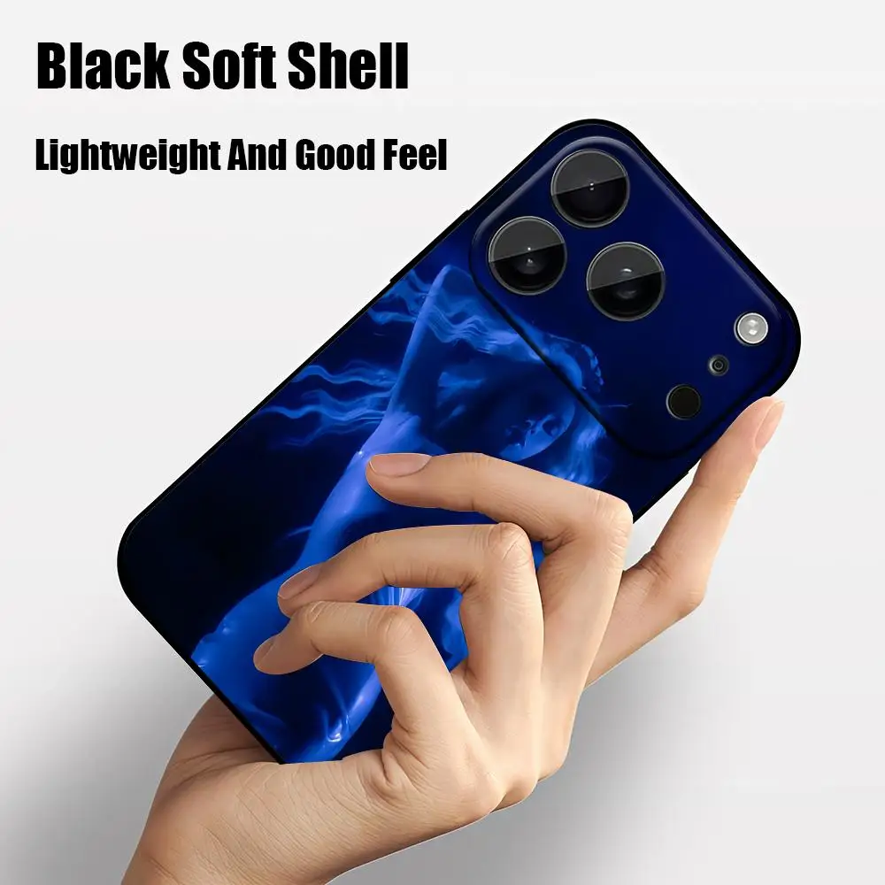Фото Чехол для телефона B-Bad для iPhone 17 Air, 16 Joia, 16e Plus, Pro MAX, 15 G-Gyal, 14, 13, 12, 11, Xr, 7, 8, 6, Se, XSmax, La Soft, черный №2