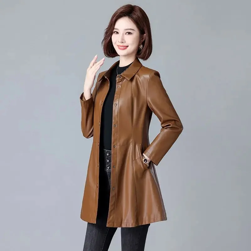 Рисунок 2 - Женский осенне-зимний Длинный Облегающий