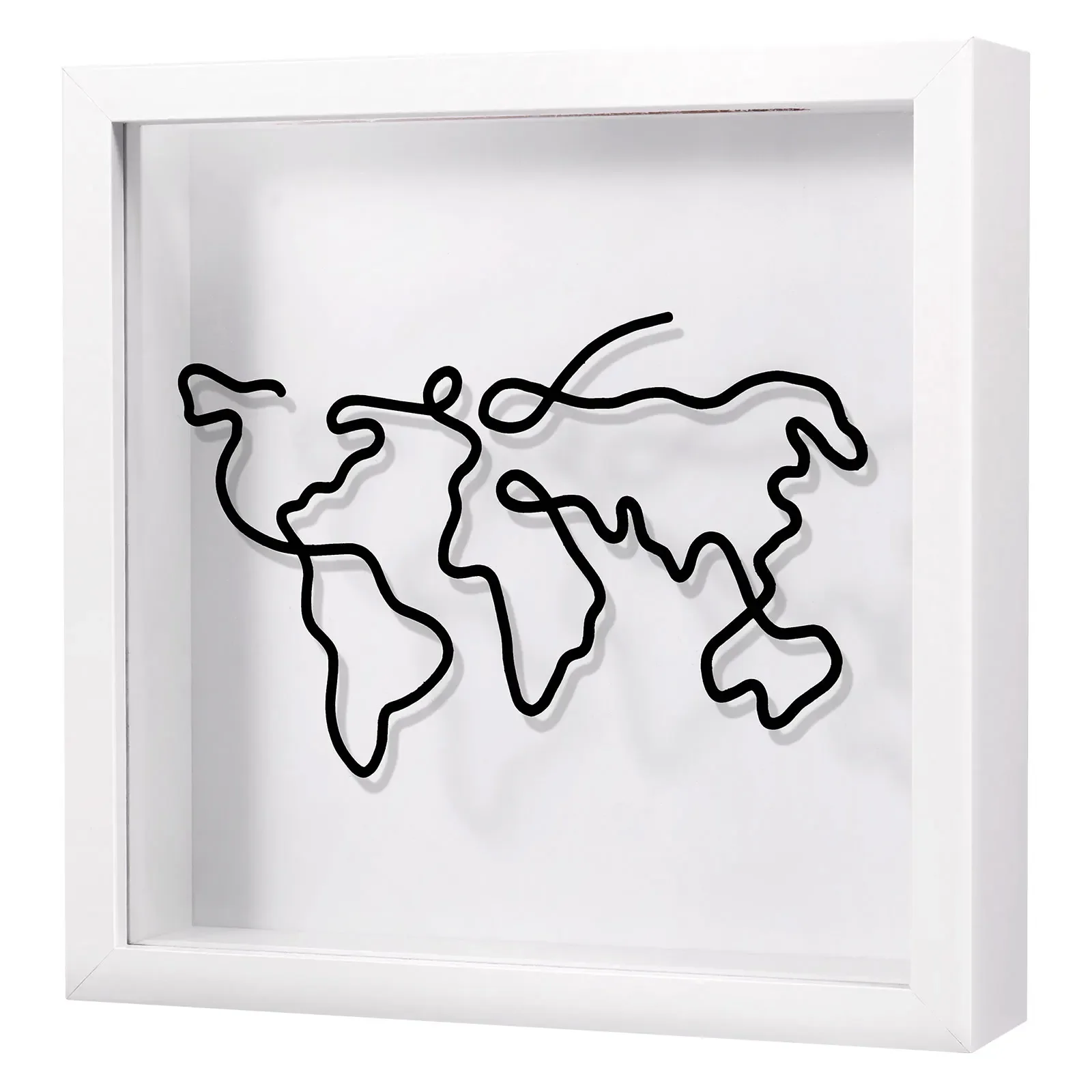 

Деревянная 3D фоторамка Ticket Shadow Box 20x20см