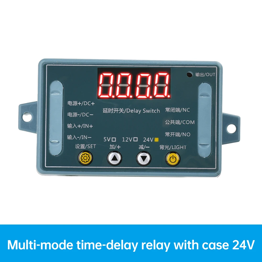 

Многофункциональное реле задержки, таймер, реле времени, переключатель 0,1S ~ 999 минут, регулируемый светодиодный дисплей для управления водяным насосом, управление двигателем