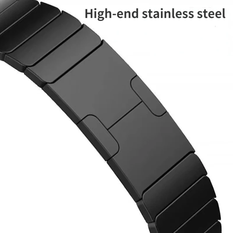 Metal Link Bracelet Strap For Apple watch 49mm 45mm 41mm 44mm 40mm 42mm 38mm Metal Wristband For iWatch Series UItra7 6 5 4 3 SE