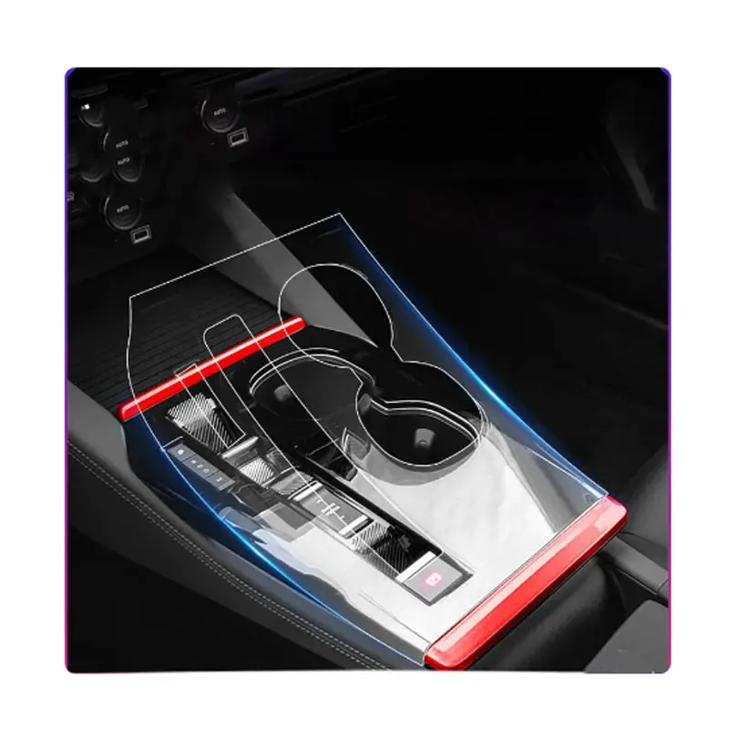 

Center consoleshift screen TPU protective film Scratch proof film Auto interior Sticker Accessories For Citroen C5 Aircross 2022