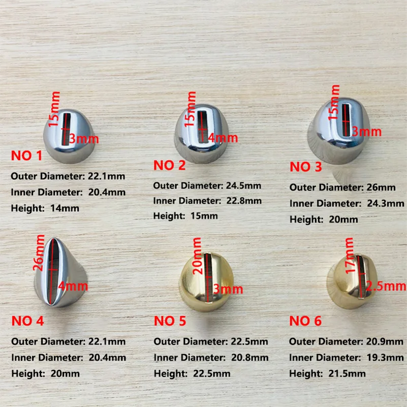 10 шт./набор ручка для ножа из нержавеющей стали |