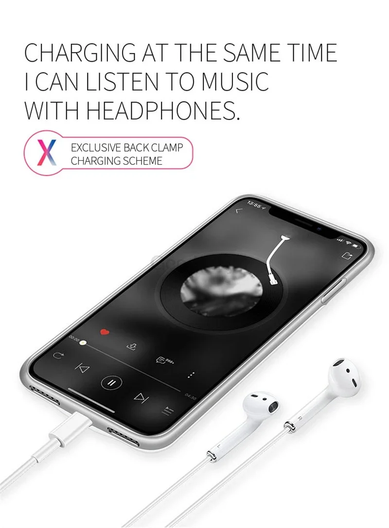 Чехол для iPhone X XR XS Max SE 8000 6 6S 7 8 Plus 6000/2020 мАч