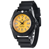 pagani design 2022 new mens watches mechanical wristwatch luxury automatic watch for men black steel 100m waterproof nh35 clock