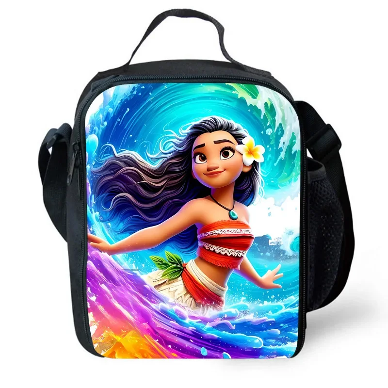 Сумки для обеда M-Moana детей школьные сумки пикника с героями мультфильмов девочек
