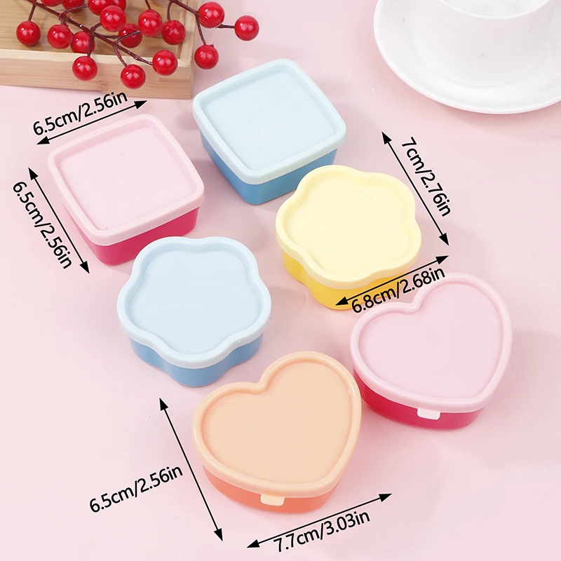 5 шт. коробки для печенья подарок Радужный цвет емкость хранения настольный