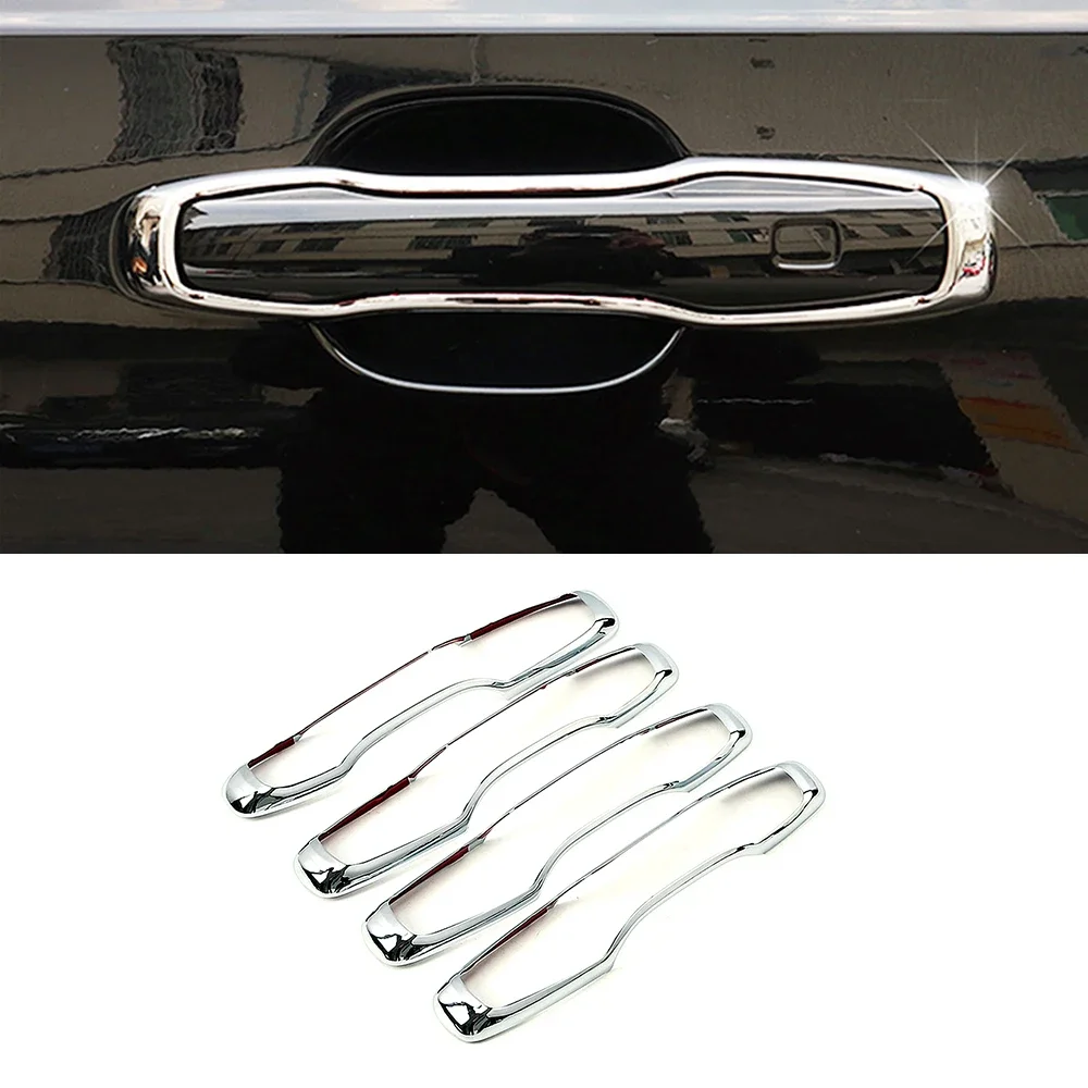 Хромированный Стайлинг для Volvo XC60 XC90 S90 V90 2018 2019 2022, хромированная накладка на внешнюю дверную ручку